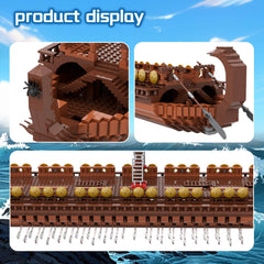 3706PCS Greek Bireme MOC Building Block Bricks |MocPixel