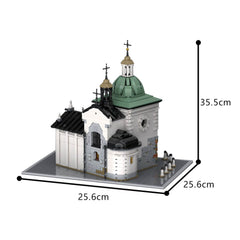 2729PCS Adalbert'S Church MOC Building Block Bricks |MocPixel