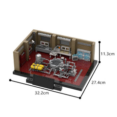 1180PCS The Superlab - Breaking Bad MOC Building Block Bricks |MocPixel