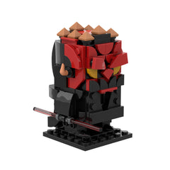 166PCS Darth Maul Brickheadz MOC Building Block Bricks |MocPixel
