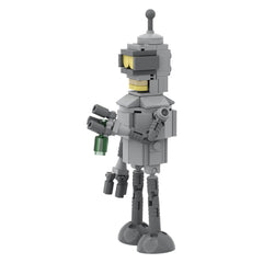111PCS Futurema Bender MOC Building Block Bricks |MocPixel