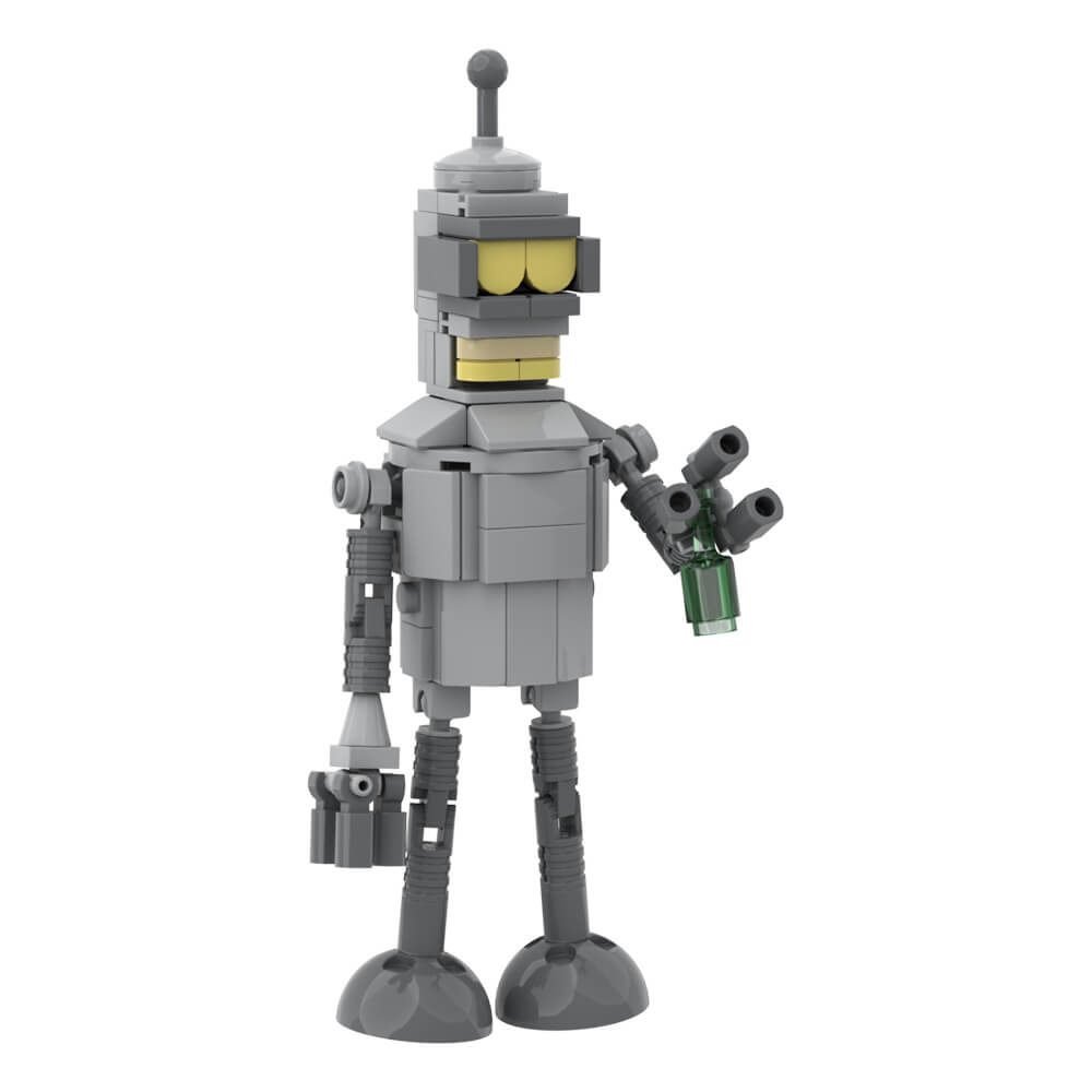 111PCS Futurema Bender MOC Building Block Bricks |MocPixel