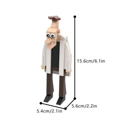 143PCS Phinees And Ferb—Perry The Platypus，Dr. Heinz Doofenshmirtz MOC Building Block Bricks |MocPixel