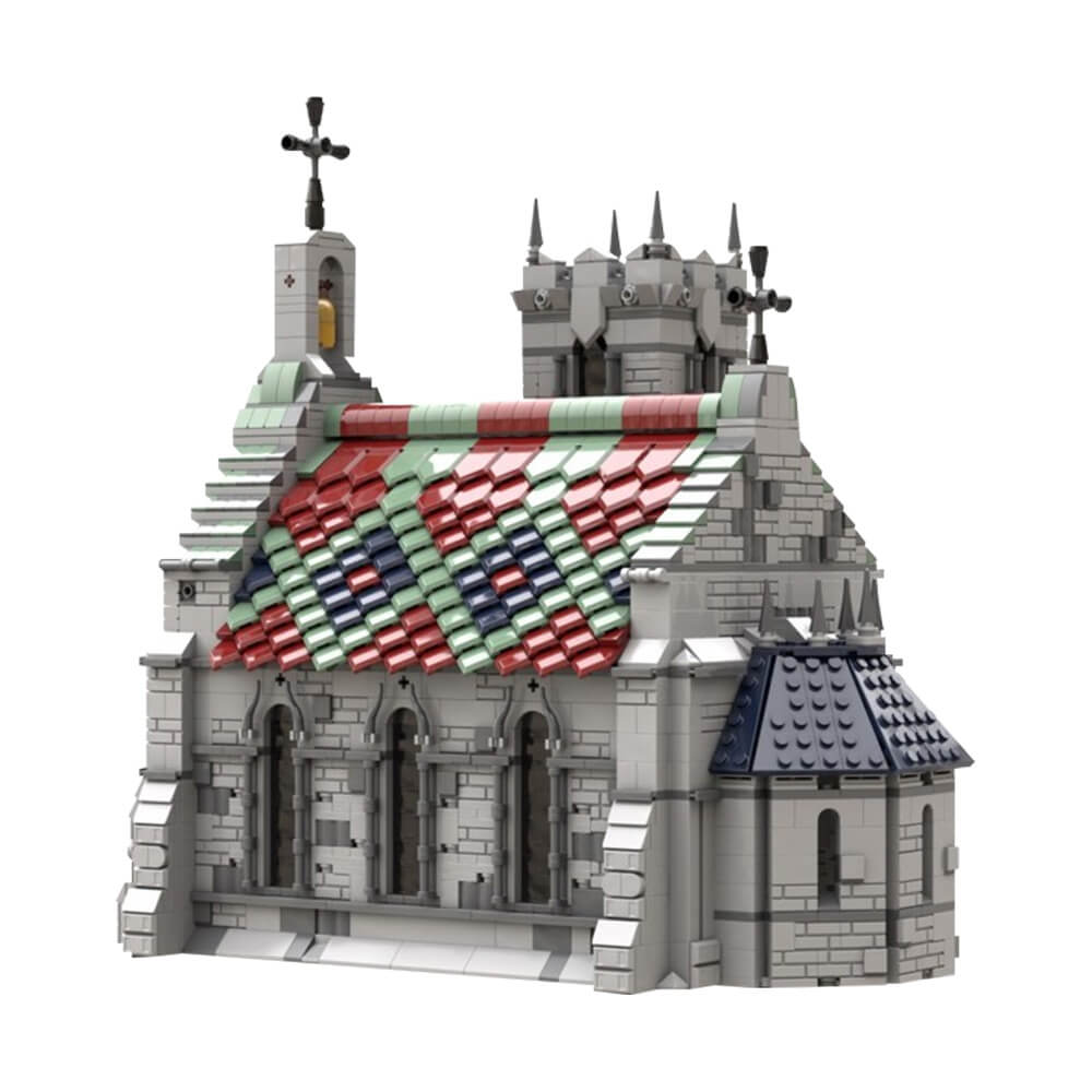 2519PCS The Old Church MOC Building Block Bricks |MocPixel
