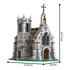 2519PCS The Old Church MOC Building Block Bricks |MocPixel