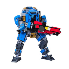 464PCS Ion Prime Titan From Titanfall 2 MOC Building Block Bricks |MocPixel
