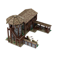 4735PCS Age Of Empires - Archery Range (Western European) MOC Building Block Bricks |MocPixel