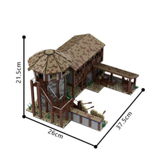 4735PCS Age Of Empires - Archery Range (Western European) MOC Building Block Bricks |MocPixel