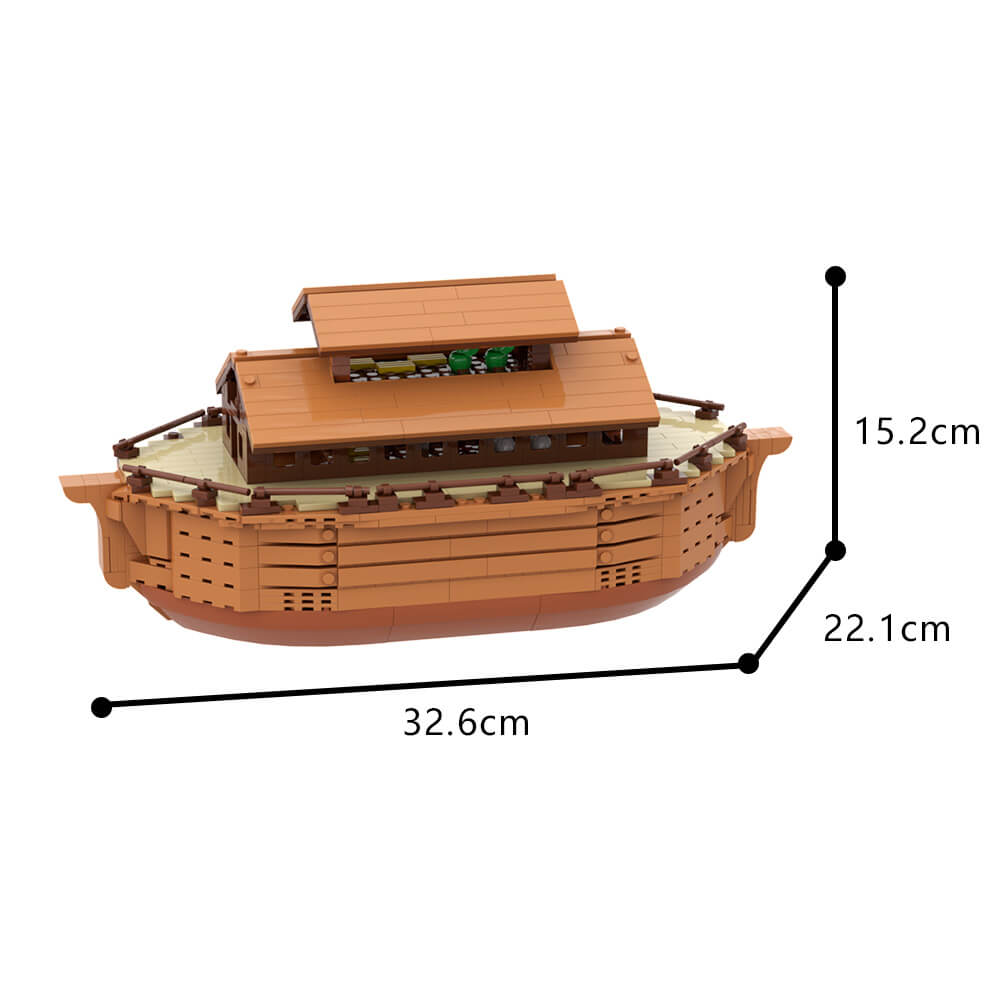 Noah's Ark  MOC Building Block Bricks |MocPixel