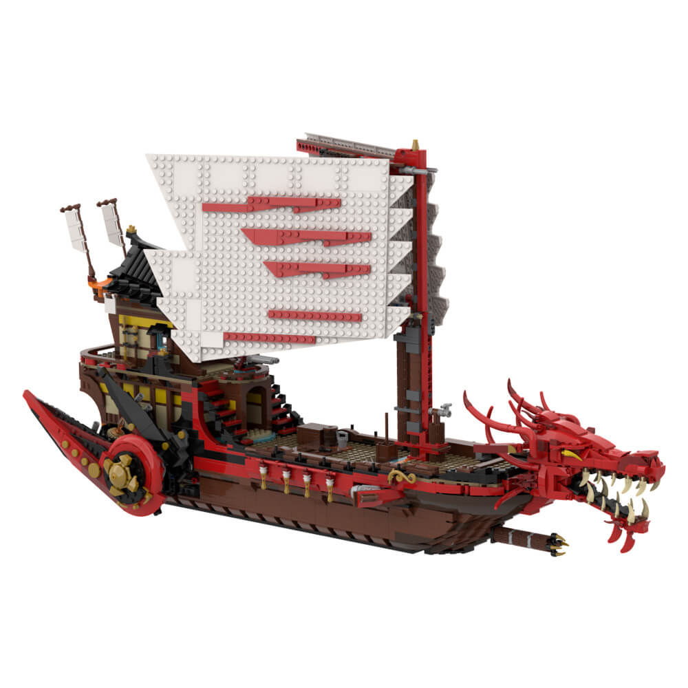 3089PCS Legacy Destiny'S Bounty Ship MOC Building Block Bricks |MocPixel
