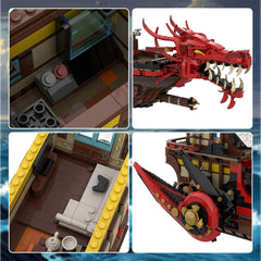 3089PCS Legacy Destiny'S Bounty Ship MOC Building Block Bricks |MocPixel