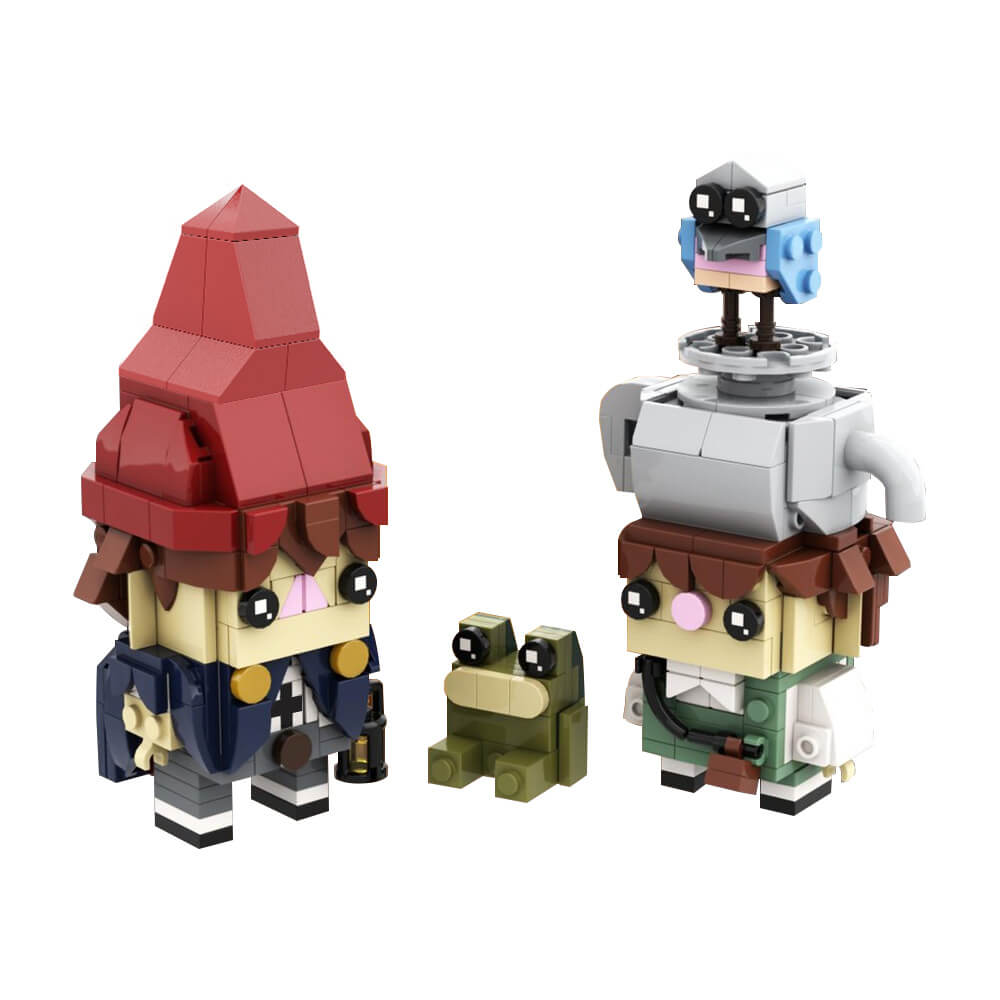 484PCS Over The Gardon Wall - Wirt, Greg, Beatrice, And Jason Funderburker MOC Building Block Bricks |MocPixel