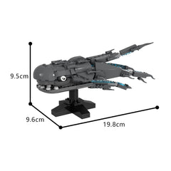 349PCS Purrgil (Space Whale) - Size: L MOC Building Block Bricks |MocPixel