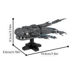 349PCS Purrgil (Space Whale) - Size: L MOC Building Block Bricks |MocPixel