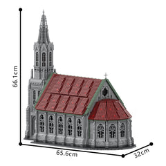 11414PCS Church MOC Building Block Bricks |MocPixel