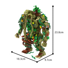 589PCS Man-Thing MOC Building Block Bricks |MocPixel
