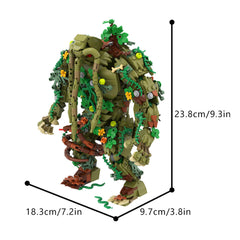 589PCS Man-Thing MOC Building Block Bricks |MocPixel