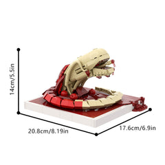 555PCS Alien - Chestbreaker MOC Building Block Bricks |MocPixel