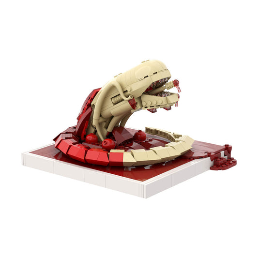555PCS Alien - Chestbreaker MOC Building Block Bricks |MocPixel 1000