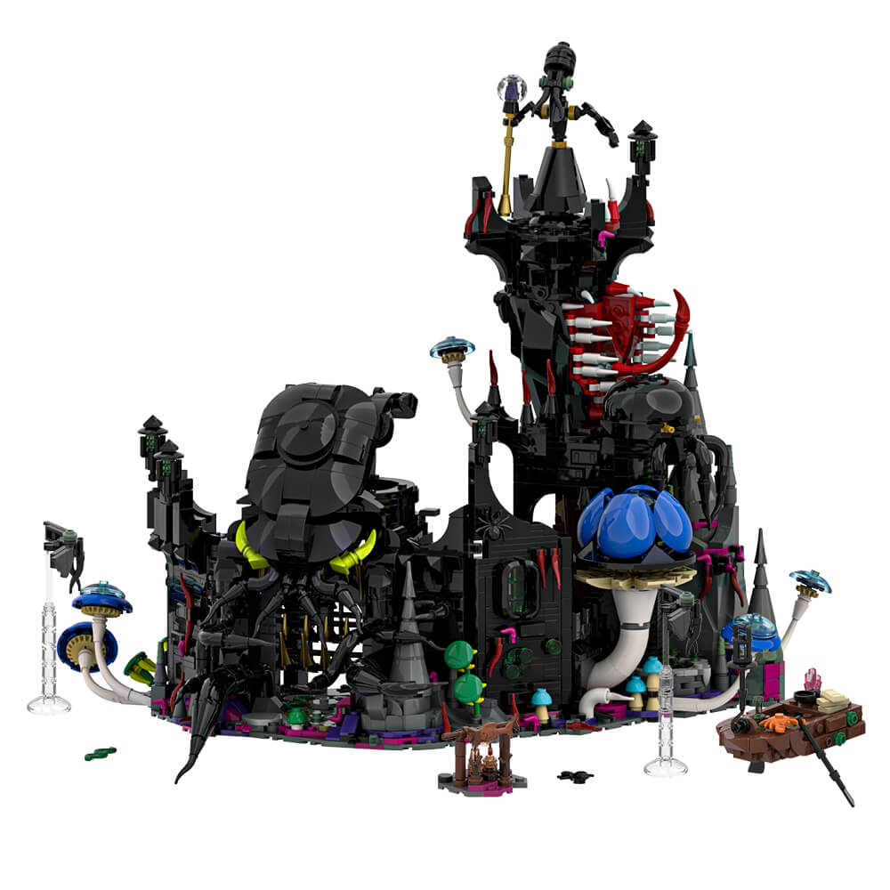 2435PCS Eldritch Castle MOC Building Block Bricks |MocPixel