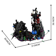 2435PCS Eldritch Castle MOC Building Block Bricks |MocPixel