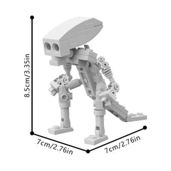 40PCS Skeleton Alien MOC Building Block Bricks |MocPixel