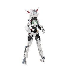 215PCS Machine Girl MOC Building Block Bricks |MocPixel