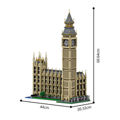 4212PCS Big Ben MOC Building Block Bricks |MocPixel