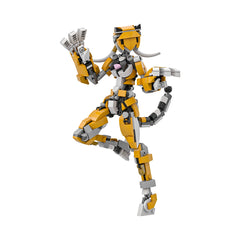 314PCS Tiger Girl MOC Building Block Bricks |MocPixel