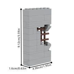 41PCS Broken Wall MOC Building Block Bricks |MocPixel