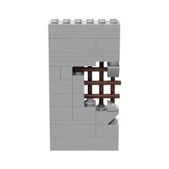 41PCS Broken Wall MOC Building Block Bricks |MocPixel