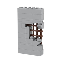 41PCS Broken Wall MOC Building Block Bricks |MocPixel
