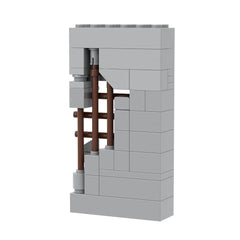 41PCS Broken Wall MOC Building Block Bricks |MocPixel