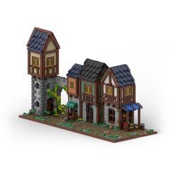 1892PCS 21325 Medieval Market Street MOC Building Block Bricks |MocPixel