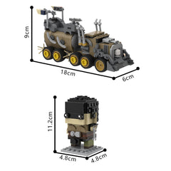 427PCS Furiosa + War Rig (Mad Max : Fury Road) MOC Building Block Bricks |MocPixel
