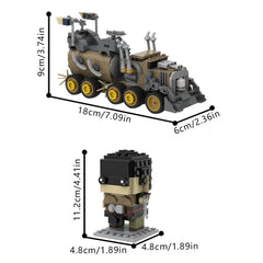 427PCS Furiosa + War Rig (Mad Max : Fury Road) MOC Building Block Bricks |MocPixel