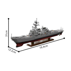 2828PCS Arleigh Burke-Class Destroyer | Flight I MOC Building Block Bricks |MocPixel