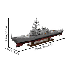 2828PCS Arleigh Burke-Class Destroyer | Flight I MOC Building Block Bricks |MocPixel