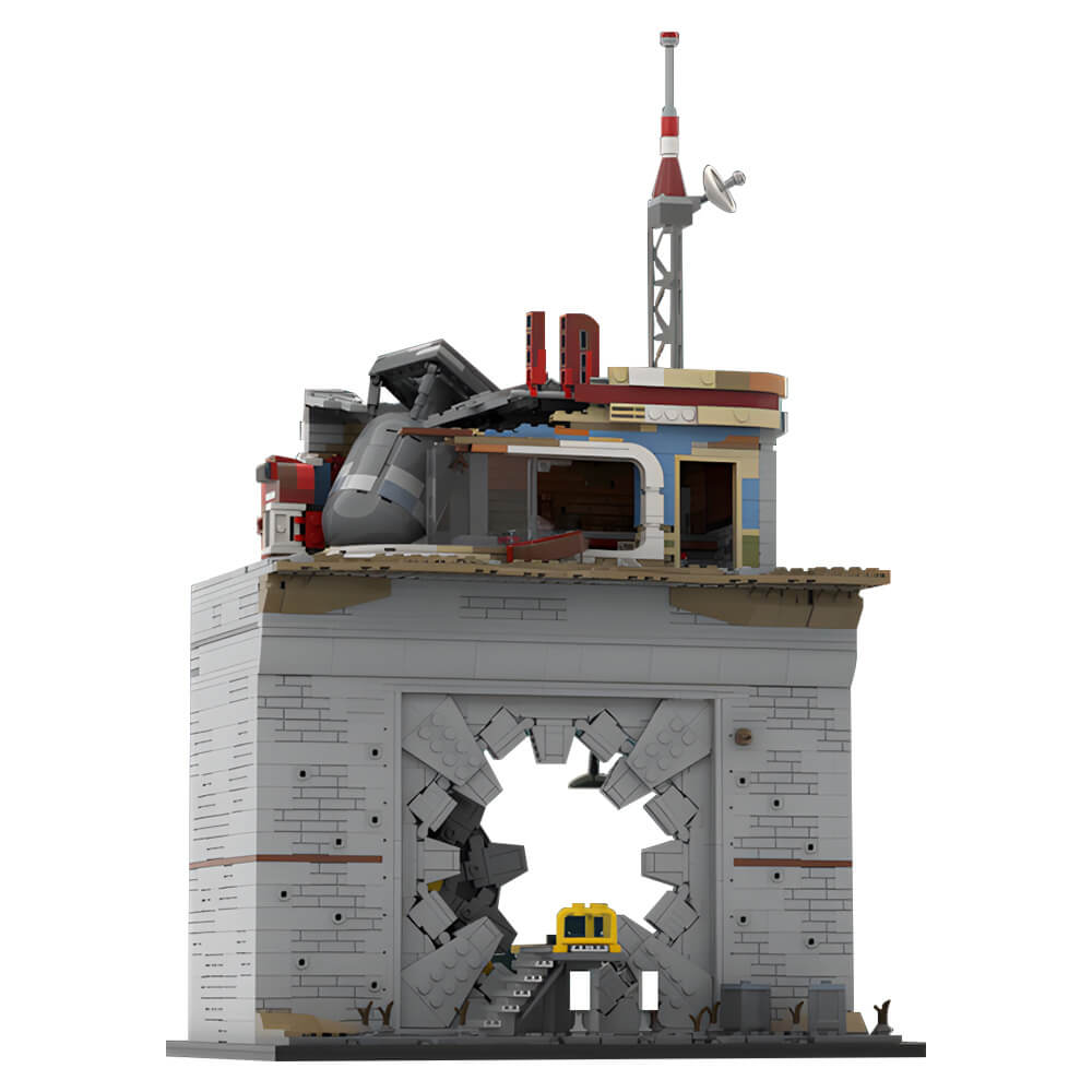 2838PCS Vault-Tec Vault Door | Fellout MOC Building Block Bricks |MocPixel