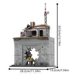 2838PCS Vault-Tec Vault Door | Fellout MOC Building Block Bricks |MocPixel