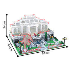 2402PCS Grand Botanic Palace Garden MOC Building Block Bricks |MocPixel