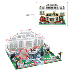 2402PCS Grand Botanic Palace Garden MOC Building Block Bricks |MocPixel