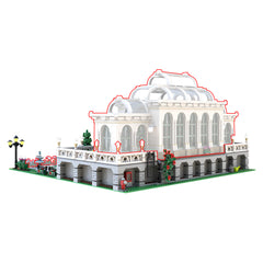 2402PCS Grand Botanic Palace Garden MOC Building Block Bricks |MocPixel