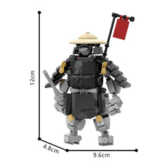 283PCS Oni Samurai Mech MOC Building Block Bricks |MocPixel