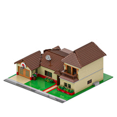 1845PCS Rick And Morrtty Smith Residence MOC Building Block Bricks |MocPixel