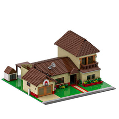 1845PCS Rick And Morrtty Smith Residence MOC Building Block Bricks |MocPixel