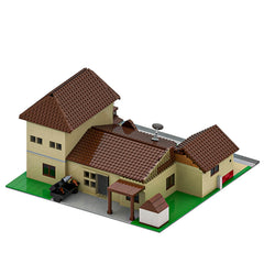 1845PCS Rick And Morrtty Smith Residence MOC Building Block Bricks |MocPixel