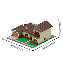 1845PCS Rick And Morrtty Smith Residence MOC Building Block Bricks |MocPixel