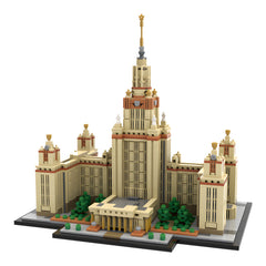 2954PCS Moscow State University 1:800 Scale (M. V. Lomonosov University) MOC Building Block Bricks |MocPixel