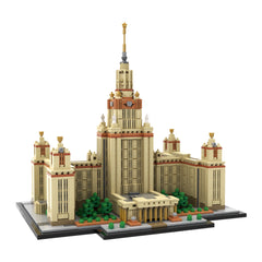 2954PCS Moscow State University 1:800 Scale (M. V. Lomonosov University) MOC Building Block Bricks |MocPixel
